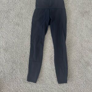 Lululemon Black High-Waisted Athletic Leggings